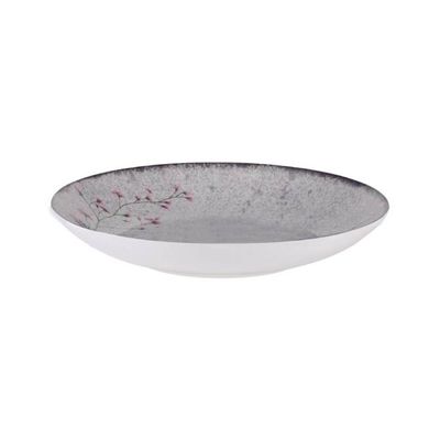 Prato Fundo Porcelana 21cm Tramontina Floralis Avulso Mesa Posta Sopas Caldos