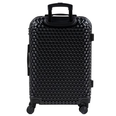 Mala Média 23 Kg ABS 4 Rodas Minnie Epcot Preta M / Preto