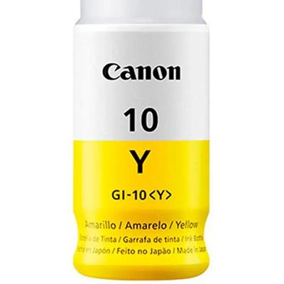 Refil De Tinta Canon Gi-10 Y - 70ml - 3393c001aa