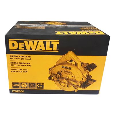 Serra Circular Dewalt DWE560-B2 1400W 7 1/4" 220V
