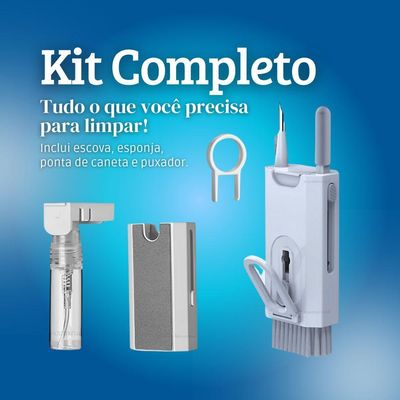Kit De Escovas De Limpeza Multiuso Manutenção De Eletrônicos E A Limpeza De Superfícies Diversas
