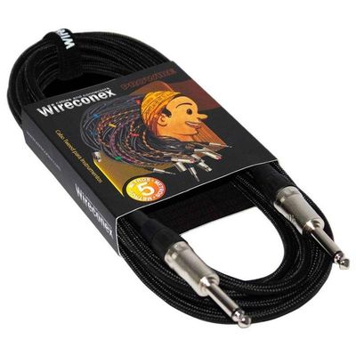 Cabo Instrumentos P10 Tweed Wci-bk03 3 Metros Preto Wireconex