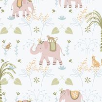 Papel De Parede Enzo Elefante Rosa 285-1