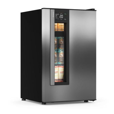 Cervejeira Beer Maxx One Inverter 98l Porta Inox Digital +2 A -6ºc Vn12tpi 127v - Metalfrio 127v