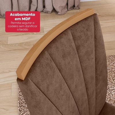 Conjunto Sala De Jantar Mesa Easy Pop 4 Cadeiras Confort
