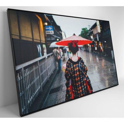Quadro Kimono Japonês 90x60 Cm Adesivo Fotográfico