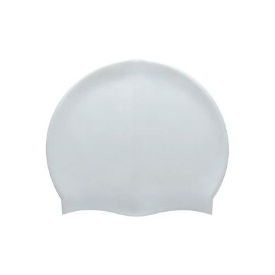 Touca De Natação Silicone Prata