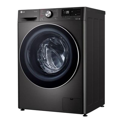 Lava e Seca LG Smart VC2 14kg Black Inox com Inteligência Artificial AI DD CV9014BC2A 220V
