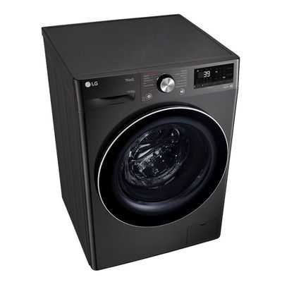 Lava e Seca LG Smart VC2 14kg Black Inox com Inteligência Artificial AI DD CV9014BC2A 220V