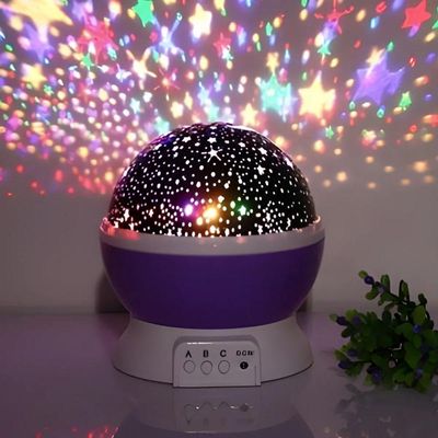 Luminária Projetor Estrelas 360º Abajur Star Master Transforme Seus Sonhos Em Um Céu Estrelado