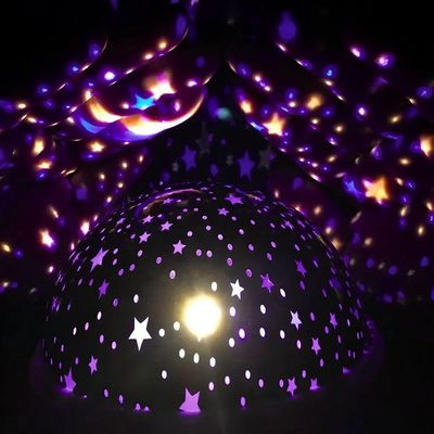 Luminária Projetor Estrelas 360º Abajur Star Master Transforme Seus Sonhos Em Um Céu Estrelado