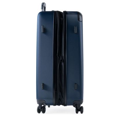 Mala de Viagem Grande 32Kg ABS 4 Rodas Turquia II Azul Marinho G / Azul escuro