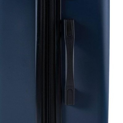 Mala de Viagem Grande 32Kg ABS 4 Rodas Turquia II Azul Marinho G / Azul escuro