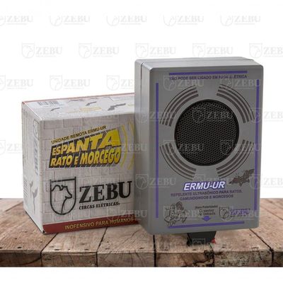 Espanta Rato Repelente Ultrasonico Sonoro Zebu + 4 Emissores