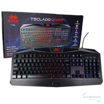 Teclado Gamer Semi-mecanico Chamativo Usb