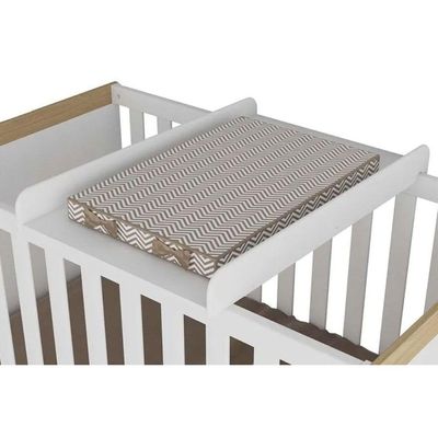 Multiuso de Quarto Bebê Trocador Infantil 711 Branco - Peroba