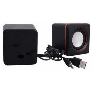 Caixa De Som Para Computador PC Notebook 5w Rms Cabo P2 USB