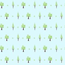 Papel De Parede Play árvores 97814 - Rolo 10m X 0,53m