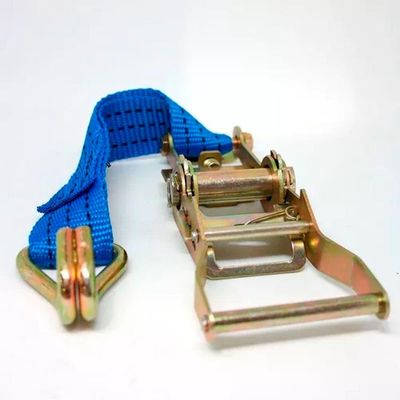 Cinta Tensor Azul Para Amarração Carca Alça Catraca 6m 35mm