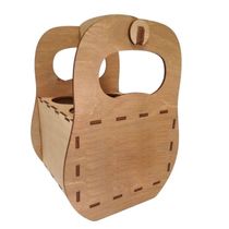 Porta Garrafa Mdf 4 Lugares Suporte Cerveja