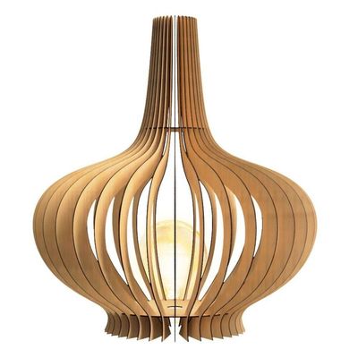 Luminária De Chão Oásis - Mdf Cru