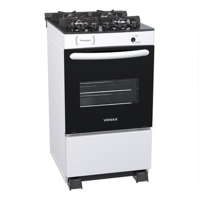 Fogao a Gas 4 Bocas Venax Picasso Vitreo Branco