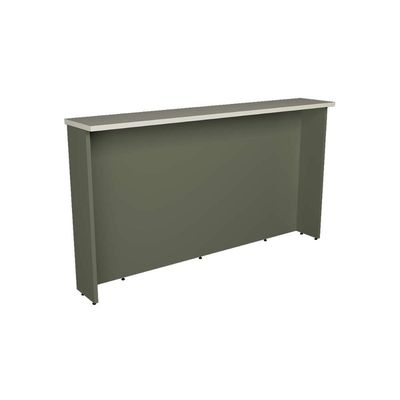 Bancada Ilha Cozinha PH 3069 Évora 200cm Verde/Cinza Argila - Herval
