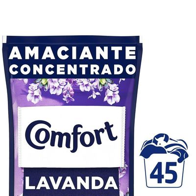 Amaciante De Roupas Comfort Concentrado Lavanda Refil 900ml