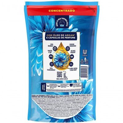 Amaciante Concentrado Comfort Frescor Intenso Refil 900 Ml