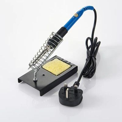 Kit Ferro Solda + Tubete Estanho Com Resina e Sugador Solda