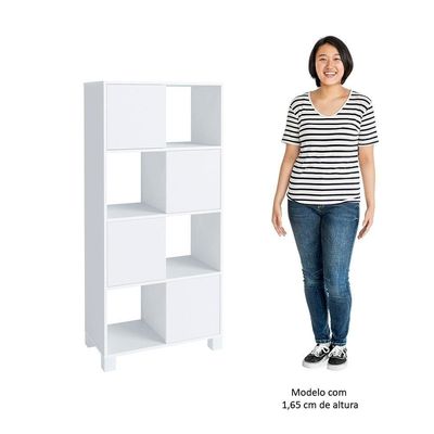 Conjunto Escritório Home Office 4 Peças Mity A06 Branco - Mpozenato