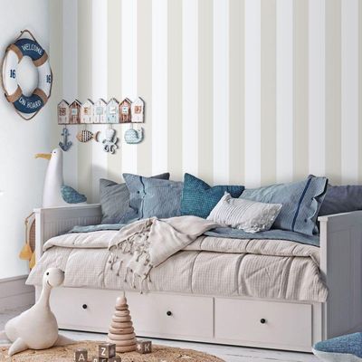 Papel De Parede Enzo Listra Cinza 293-4