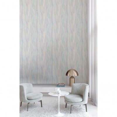 Papel De Parede Time Trama Suave Cinza Azul Perolado Tj1005