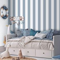 Papel De Parede Enzo Listra Azul Escuro 293-2