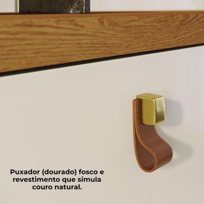 Painel Suspenso Tv 55 Pol 1p 141 Cm Iris Cinamomo Off White Madetec Cinamomo Off White