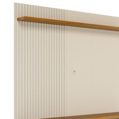 Painel Suspenso Tv 55 Pol 1p 141 Cm Iris Cinamomo Off White Madetec Cinamomo Off White