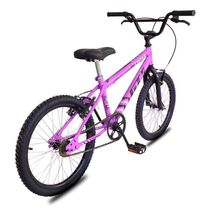 Bicicleta Aro 20 Bmx Gt Sprint Cross Infantil Freio V-brake Aro Aero - Rosa Preto