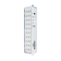 Kit 2 Luminárias De Emergência Blumenau 30 Leds Recarregável Bivolt