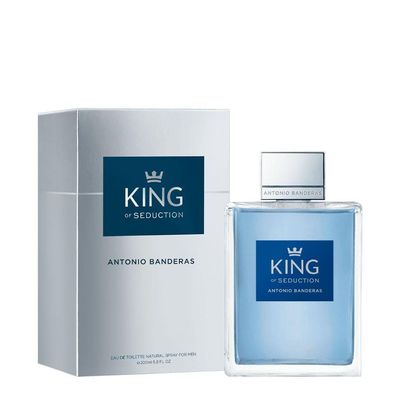 Banderas King Of Seduction Eau De Toilette - Perfume Masculino 200ml