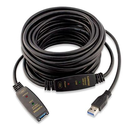 Cabo Extensor, Comtac, Usb 3.0, 10mt, Preto- 28129374