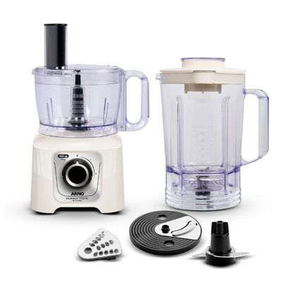 Multiprocessador MP62 16 Funções Marfim 2 Velocidades 700w 220v Arno Marfim / 220V
