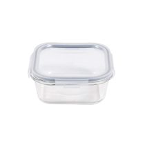 Pote hermético quadrado em vidro Kenya Kitchen 520ml