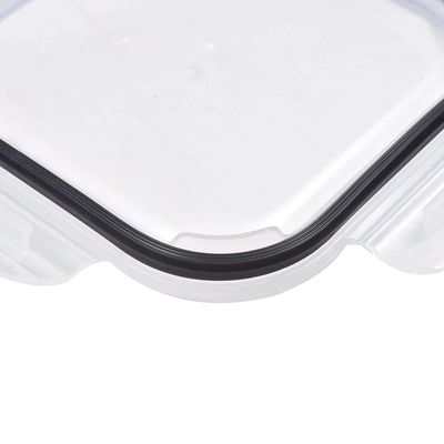 Pote hermético quadrado em vidro Kenya Kitchen 520ml