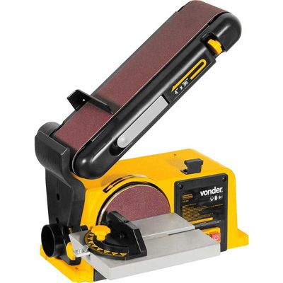Lixadeira Combinada com Mesa Lateral Vonder 220V Profissional Madeira Vidro Resina
