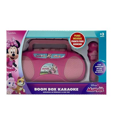Boombox Karaoke Infantil Minnie