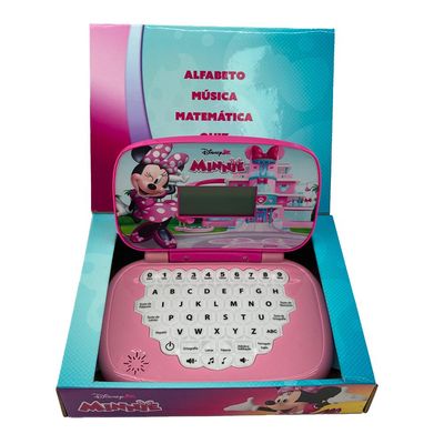 Laptop Infantil Educativo Candide Minnie Bilíngue