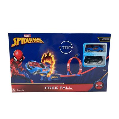 Pista para miniveículos Homem-Aranha - Queda Livre