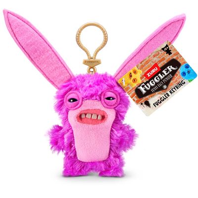 Chaveiro de Pelúcia Fuggler Key Rings 13cm - Roxo