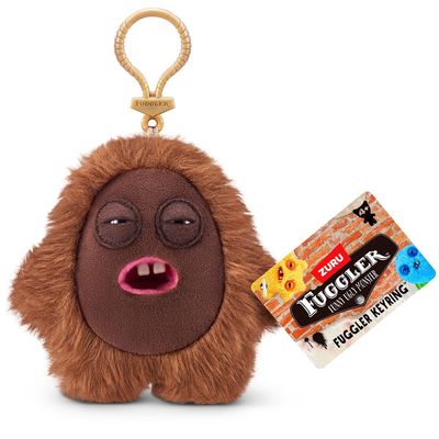 Chaveiro de Pelúcia Fuggler Key Rings 13cm - Marrom