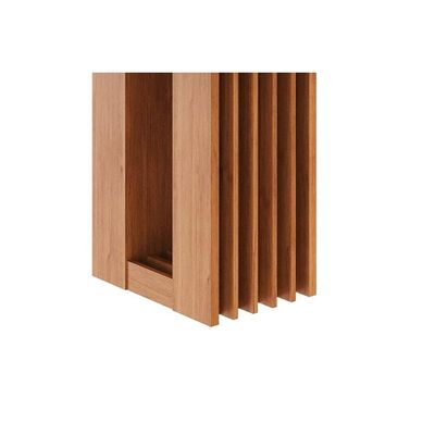 Mesa p/ Cozinha Ariela c/ Tampo Madeirado 95x95cm Cinamomo - Cimol